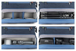 Opciones de configuración de la bolsa fotográfica azul Vanguard Veo Range 36M NV