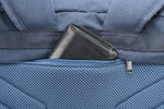 Bolsillo escondido de la mochila fotográfica azul Vanguard Veo Range 48NV