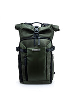 Mochila para equipo fotográfico roll-top Veo Select 43RB GR, color verde