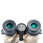 Oculares de los prismáticos camuflaje Vanguard Vesta 1042RT