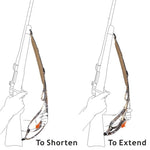 Colocación de la correa de rifle Vanguard Hugger 310ZBR