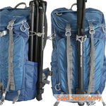 Monopie y trípode en la mochila para cámara Vanguard Sedona 45BL