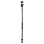 Veo 3 263CB trípode con rótula de bola de doble eje convertible a monopie