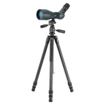 Trípode Veo 3 303CPS de carbono rótula panorámica con telescopio terrestre