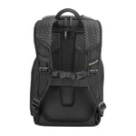 Mochila de fotógrafo Veo Adaptor R48 BK color negro con apertura trasera.