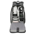 Compartimentos para objetivos fotográficos en la mochila Veo Adaptor R48GY 