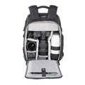 Mochila de foto táctica Veo Range T37M BK con cámara interior y tele objetivo