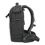 Mochila fotográfica táctica Veo Range T45M BK, lateral 2