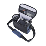 Vesta Aspire 21NV - Bolsa con correa para hombro color azul muestra de almacenamiento interno