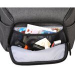 Vesta Aspire 25GY - Bolsa grande de hombro compacta color gris , con bolsillo frontal