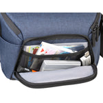 Vesta Aspire 25NV - Bolsa grande de hombro compacta color azul , con bolsillo frontal