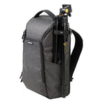 Vesta Aspire 41GY - Mochila compacta de fotografía  color gris con capacidad para trípode de mesa