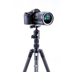 Vesta TB 235CB - Trípode de viaje de carbono para DSLR