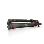 Trípode de viaje apoyado Vanguard Veo 2 235AB Red