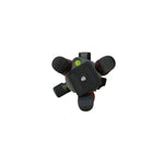 Pies del trípode de viaje Vanguard Veo 2 235AB Red