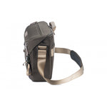 Bolsa fotográfica marrón Vanguard Veo GO 34M KG, lateral izquierdo