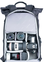 Cámara réflex en la mochila de foto negra Vanguard Veo Flex 47M BK