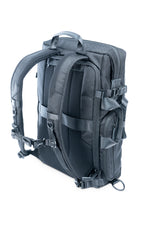 Posterior izquierdo de la mochila y maletín negro Vanguard Veo Select 45M BK