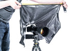 Configuración de protector de lluvia para cámara Vanguard Alta RCL
