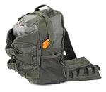 Bandolera cazador verde Vanguard Pioneer 1000, lateral derecho