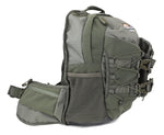 Bandolera cazador verde Vanguard Pioneer 1000, lateral izquierdo