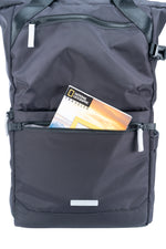 Bolsillo frontal de la mochila de foto negra Vanguard Veo Flex 47M BK