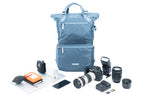 Capacidad de cámara réflex de la mochila de foto azul Vanguard Veo Flex 47M BL