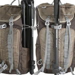 Trípode o monopie en la mochila para fotografía caqui Vanguard Sedona 45KG