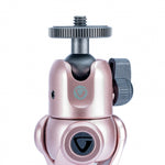 Anclaje del mini-trípode rosa Vanguard Vesta TT1 ROSE