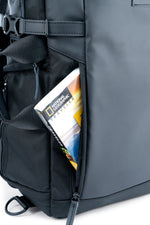 Bolsillo frontal de la mochila y maletín negro Vanguard Veo Select 45M BK
