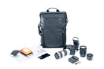 Capacidad para réflex de la mochila y maletín negro Vanguard Veo Select 45M BK
