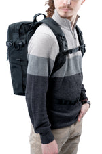 Arnés de la mochila negra en la espalda Vanguard Veo Select 41BK